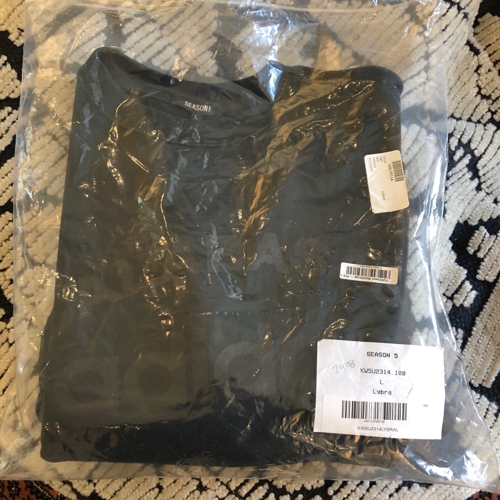 Addidas - Yeezy - Calabasas Black Sweatshirt- LG - Picture 3 of 16